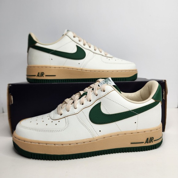 Nike Air Force 1 '07 LV8 White/Gorge Green Size 7.5 Women - Picture 1 of 8